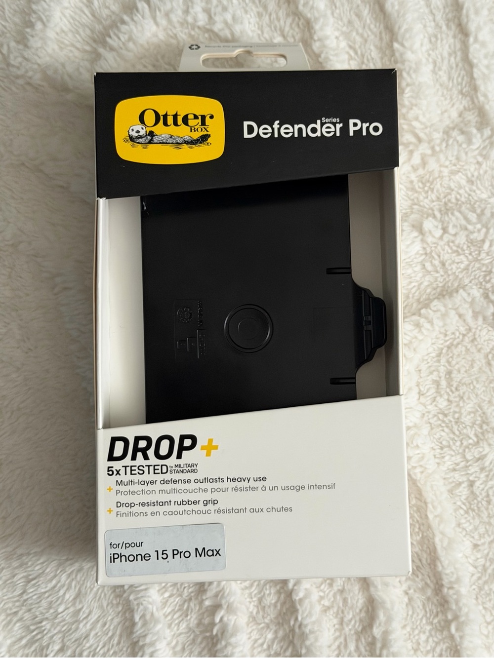 OtterBox iPhone 15 Pro Max Belt Clip *Holster ONLY* - Genuine OEM - New, Black
